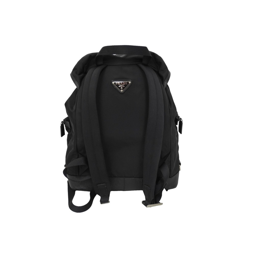 Prada Rucksack Daypack Backpack Triangle Logo Nyl… - image 3